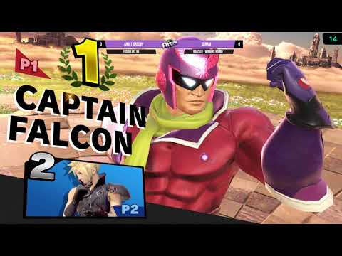 Fusion.exe 66 - AnG Gatsby (Captain Falcon) vs Senam (Cloud) - Bracket - Winners Round 1