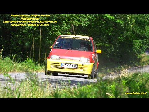 Norbert Prajsnar / Grzegorz Prajsnar - Fiat Cinquecento - Super Sprint Brzostek 03-07-2022