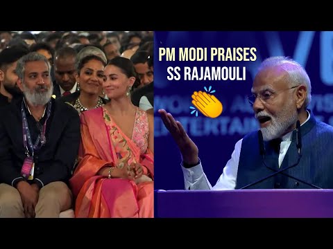 PM Narendra Modi Superb Words About SS Rajamouli | RRR | Manastars