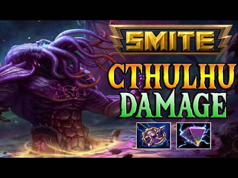 SMITE | CTHULHU FULL DAMAGE | BASTANTE GRANDE EL DIOS