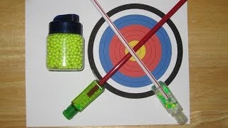 How to make an Airsoft Blowgun out of household items