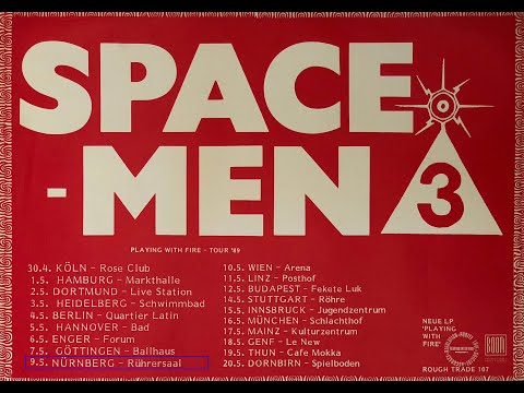 Spacemen 3 - Live, Ruhrersaal, Nuremberg, Germany, 9th May 1989