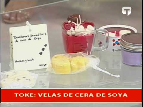 Toke Velas de cera de soya