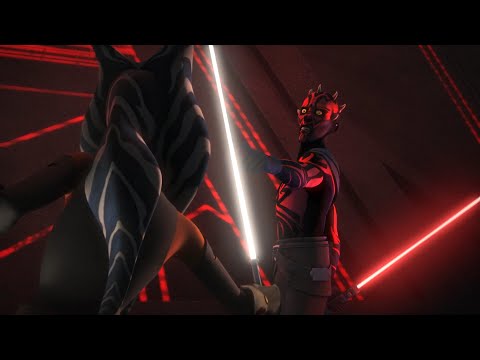 Ahsoka Tano & Kanan vs Maul [4K HDR] - Star Wars: Rebels
