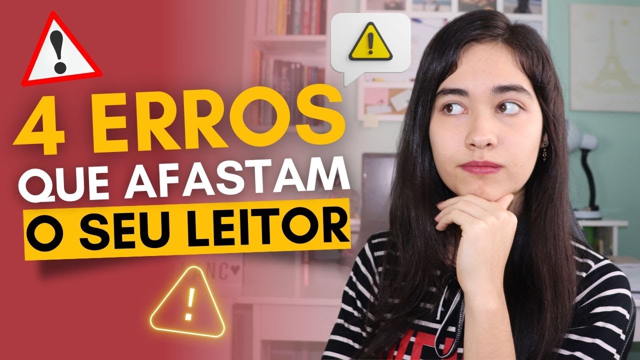 Os PIORES ERROS no PRIMEIRO CAPÍTULO do LIVRO | Marina Blanc