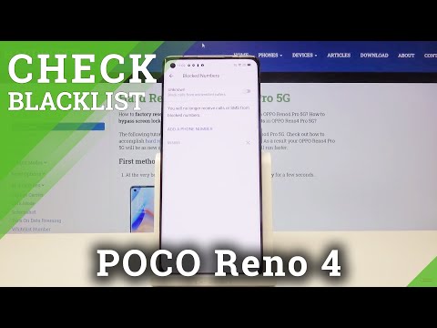 How to Add Number to Blacklist in OPPO Reno4 Pro – Block Number