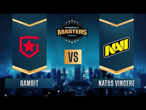 CS:GO - Gambit vs. Natus Vincere [Train] Map 3 - DreamHack Masters Spring 2021 - Grand-final
