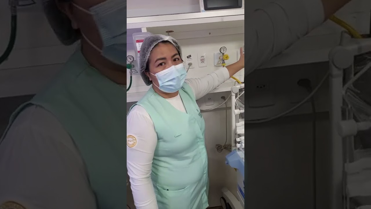 Montagem de leito neonatal