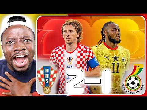 Ghana Black Stars Vs Croatia; My Reaction