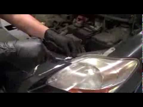 Spyder Auto Installation: 2007-11 Toyota Yaris 4-door Sedan Projector Headlight