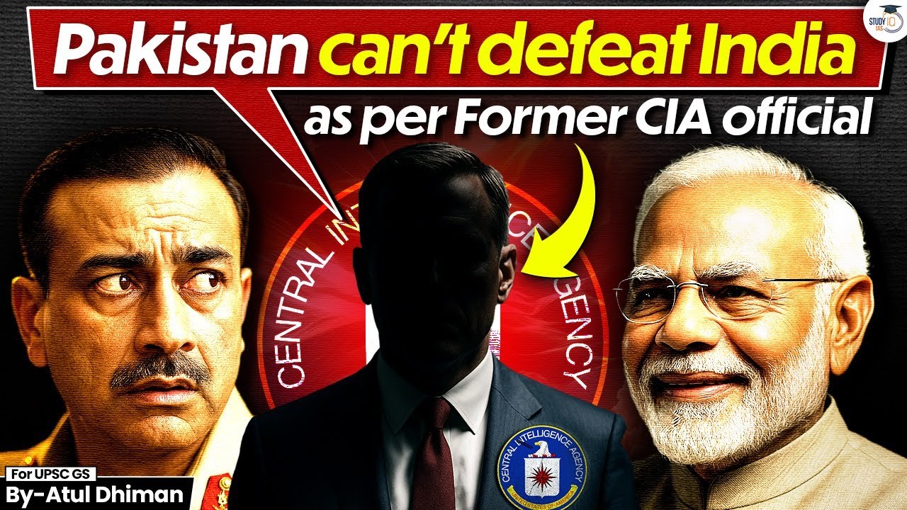 Ex-CIA Officer’s Bold Claim | “Pakistan Can’t Win a War Against India”
