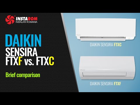 Daikin Sensira FTXF vs FTXC Inverter air conditioners | Brief comparison