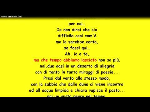 ADRIANO CELENTANO & MINA Specchi riflessi con testo