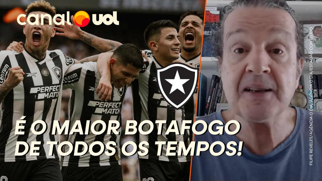 JUCA KFOURI: É O MAIOR TIME DO BOTAFOGO DE TODOS OS TEMPOS!