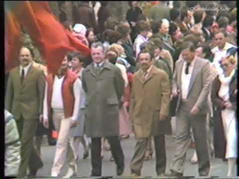 KUNÉP felvonulása. (1985 május 1)