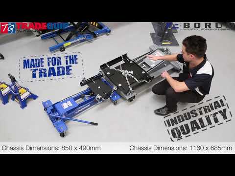 Low Profile Transmission Lifter Comparison - TradeQuip Vs Borum