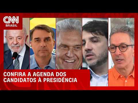 Eleições 2026: Confira a agenda dos candidatos à presidência | CNN NOVO DIA