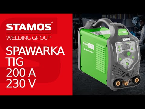 Video - Spawarka TIG - 200 A - 230 V - Puls - 2/4 Takt - LED