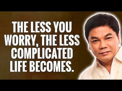 Ed Lapiz Preaching 2023 🆘 The Less You Worry, The Less Complicated Life Becomes 🔝