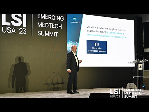 Phil Smith Presents 4D Biomaterials at LSI USA '23