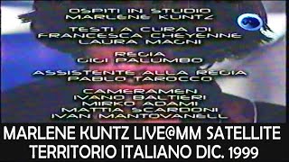 MARLENE KUNTZ Live@MMsat TERRITORIO ITALIANO 12/1999
