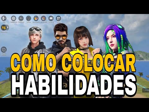 🔴 COMO COLOCAR HABILIDADES NA CRAFTLAND FREE FIRE | free fire craftland tutorial script 2025