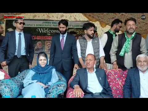 People are deeply worried about their identity, culture, and future. Unemployment is rising, fair opportunities are shrinking, and the poor are suffering the most. Policies must ensure justice, protect livelihoods, and give equal chances to every citizen: PDP President #MehboobaMufti in Ganderbal.