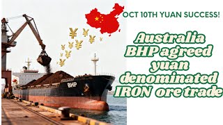 2510  How China’s Yuan Seized Steel Prices?| Australia-China using yuan/RMB commodity quotation