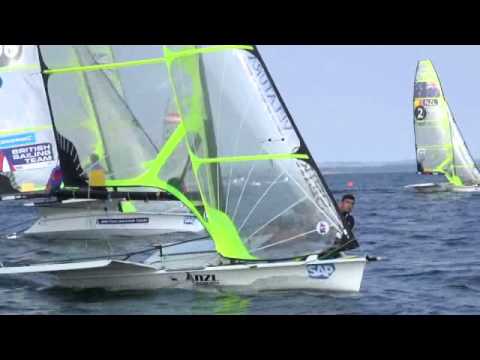 49er Sailing LIVE Replay - 2013 SAP Euros - Theatre Sytle Races