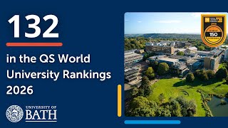 University of Bath on the rise within Global Top 150 in QS World University Rankings 2026