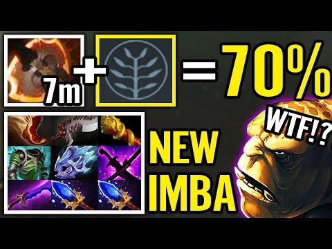 7Min Battle Fury NEW IMBA Alchemist Fast Farm CARRY BUILD by Forev Dota 2
