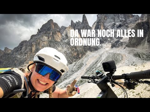 KRASSES GEWITTER MIT HAGEL - INS ZIEL GESCHAFFT?? / BIKE TRANSALP 2022 TAG 5 (Kaltern - San Martino)