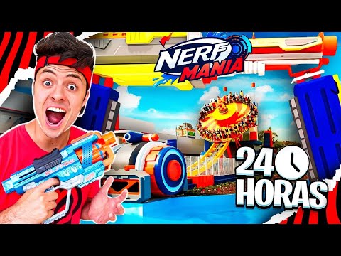 24 HORAS NO PARQUE DA NERF! (BETO CARRERO)