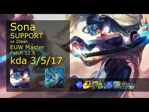 Rank 1 EUW Sona Support: Sona vs Zilean