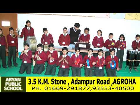 INFORMATION ABOUT ARYAN PUBLIC SCHOOL, AGROHA