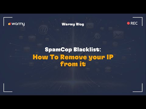 SpamCop Blacklist: How To Remove your IP from it