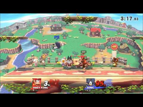 Fury Training Zash (Sonic/Ganondorf) vs SSS (Diddykong/Ganondorf) GF