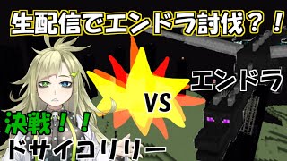 【Minecraft】多重人格でエンドラ討伐！（ライブ）【VTuber】