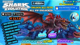 Hungry Shark Evolution Mod Apk 13.7.0 Terbaru Version 2026 - Unlimited Money & Unlock All