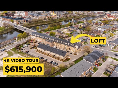 🏙️✨ Home Tour – Explore This Stunning 19th Century Loft Conversion in Downtown Galt! 🌟 #GetKozie