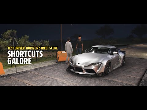Forza Horizon 5 - How to beat Test Driver: Street Scene Shortcuts Galore in under 1:15