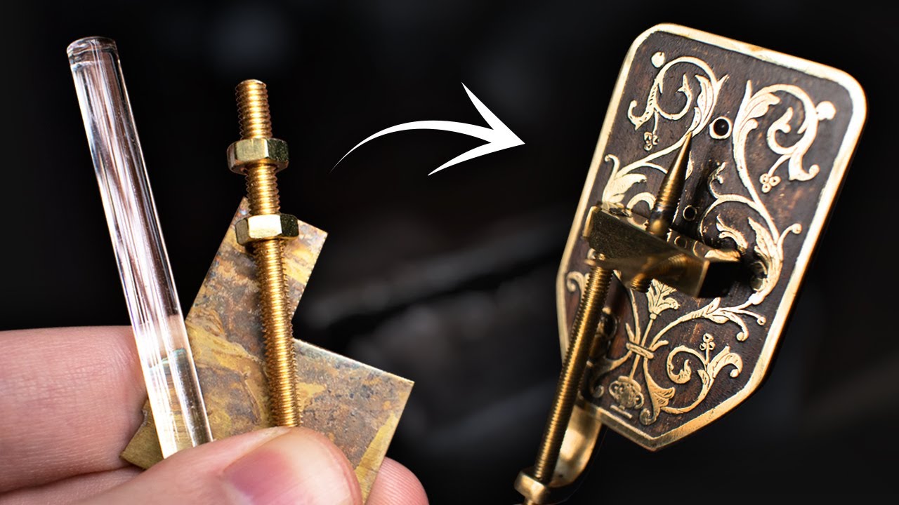 I TURN SCRAP into a MICROSCOPE of the XVIIth century 🔎 (Handmade) Leeuwenhoek Microscope