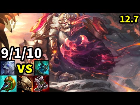 Volibear Jungle vs Hecarim - EUW Grandmaster | Patch 12.7