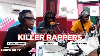 Freestyle Session with Kewku Bany, Hyndu and Semenhyia on Open House Party (Sharp Fm)