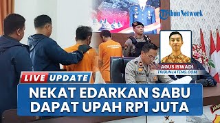 Diiming-imingi Upah Rp1 Juta, Warga Sukoharjo Nekat Edarkan 29,4 Gram Sabu di Kebumen