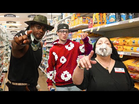 Starting Fights in Stores Prank