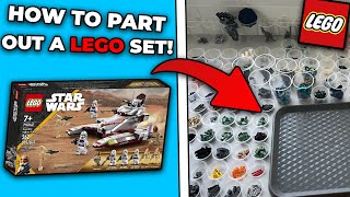 How To Part Out A Lego Set On BrickLink