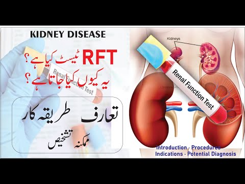 RFT Test | Renal Function Test (RFT) | RFT kiyon kia jata he | Kidney Disease Function Test