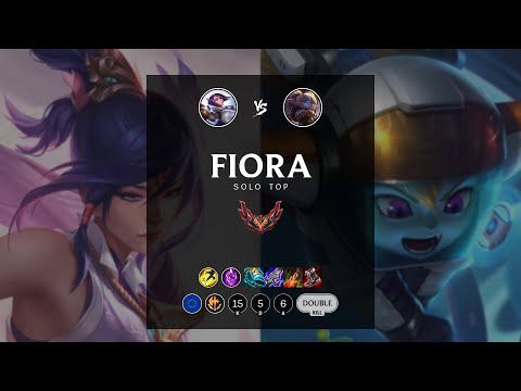 Fiora Top vs Poppy - EUW Grandmaster Patch 12.6