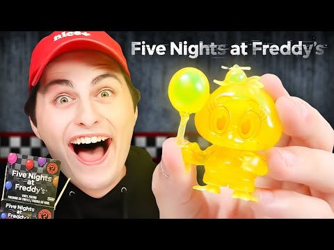 I Found The Golden Chica! (Opening A Full Case Of FNAF Mystery Minis)